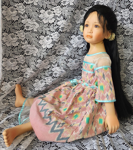 Vtg rare esti - vtg., 32"doll